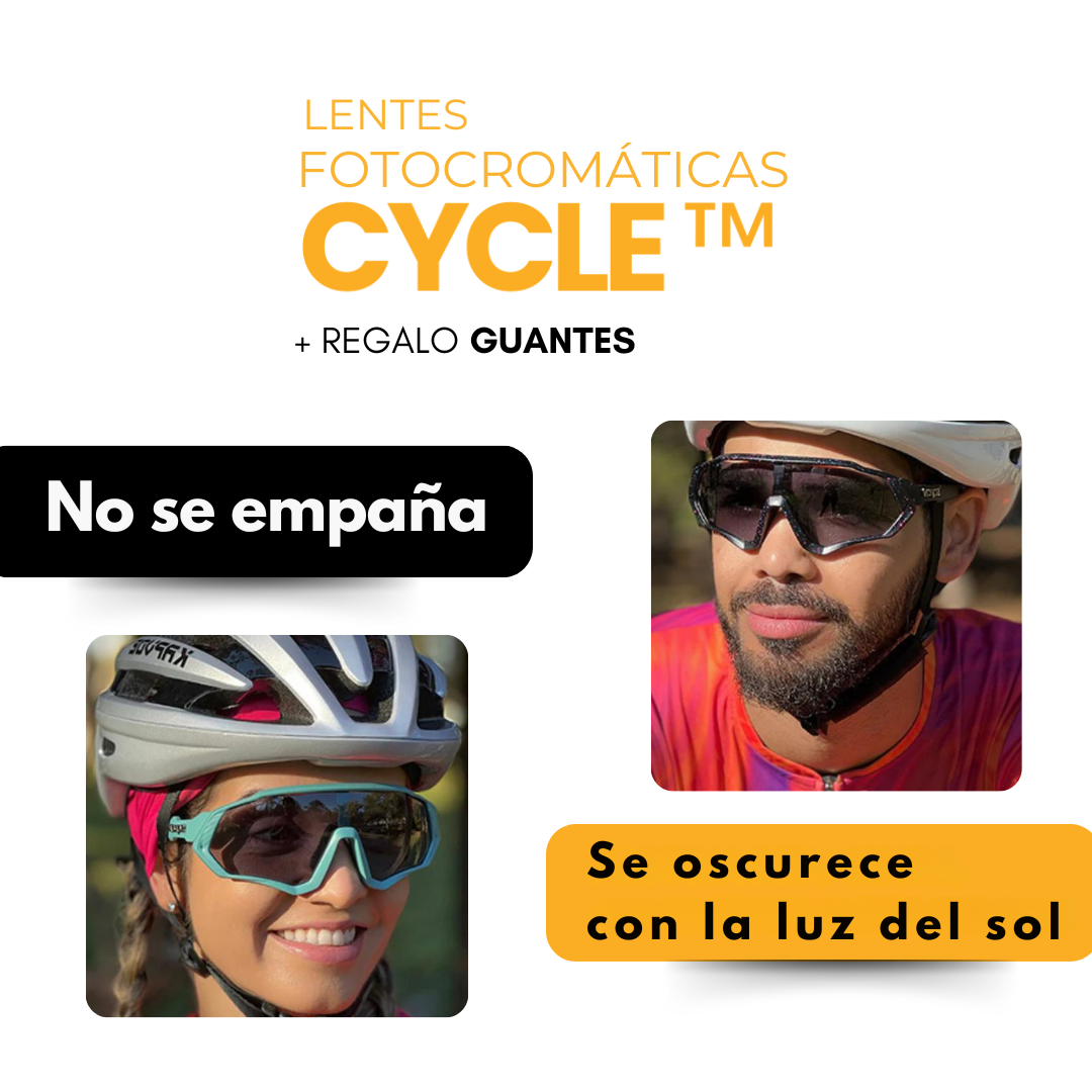 Lentes Fotocromáticas Cycle - Regalo Guavas