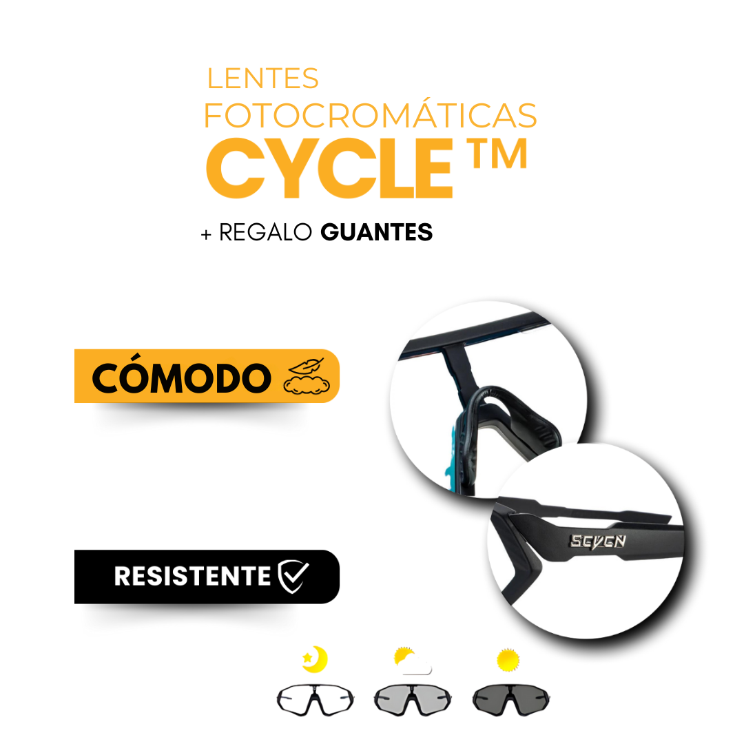 Lentes Fotocromáticas Cycle - Regalo Guavas