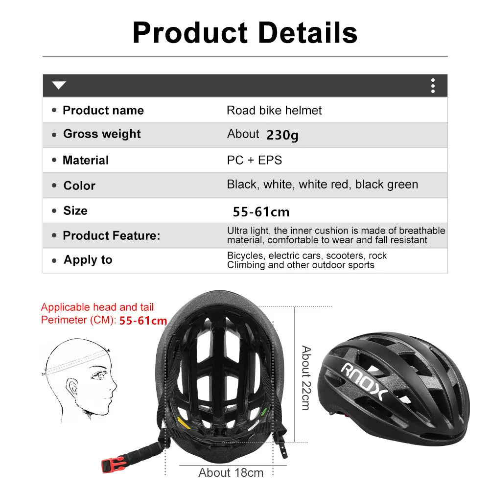 Kit Resistence™ - Casco RNOX + Lentes Cycle